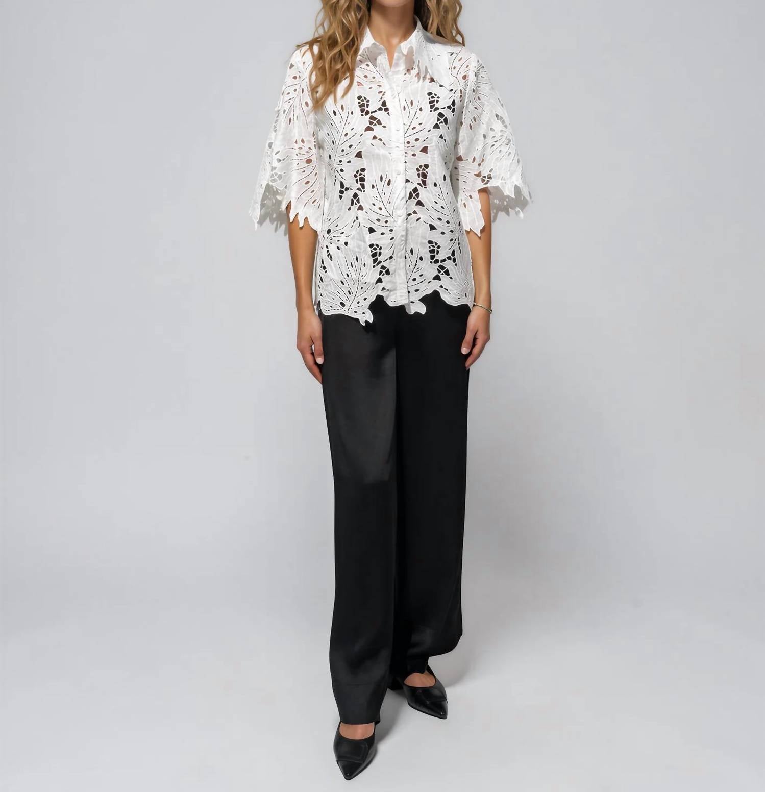 Catherine Gee - Penelope Relaxed Silhouette Blouse