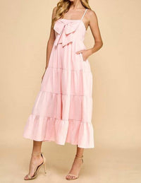 Tcec - Day Dreaming Bow Accent Dress