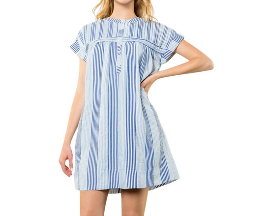 Thml - Short Sleeve Striped Dress