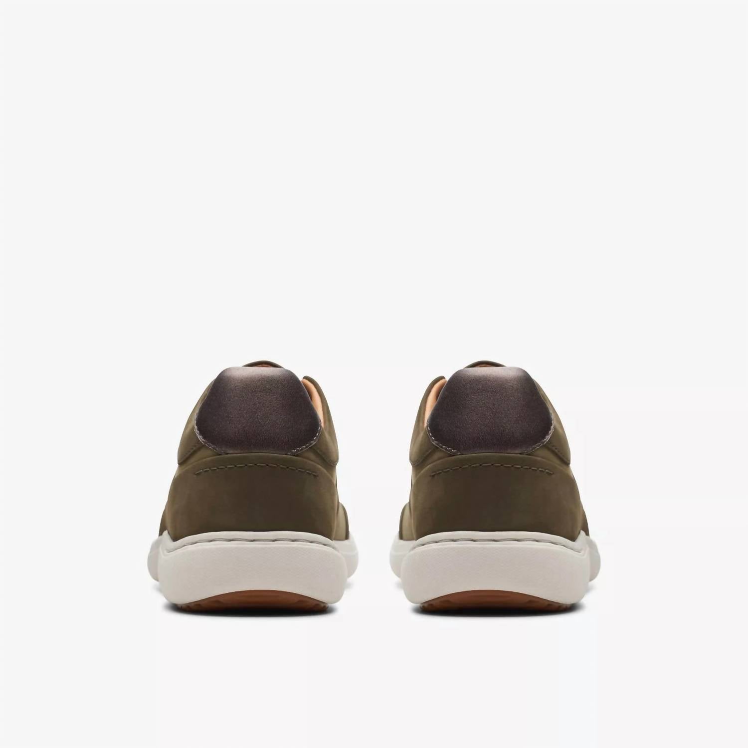 Clarks Women's Nalle Fern Sneakers in olive combination - women's sneaker - view 4