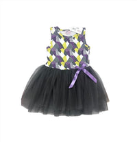 Pete + Lucy - Girls Geo Tulle Dress