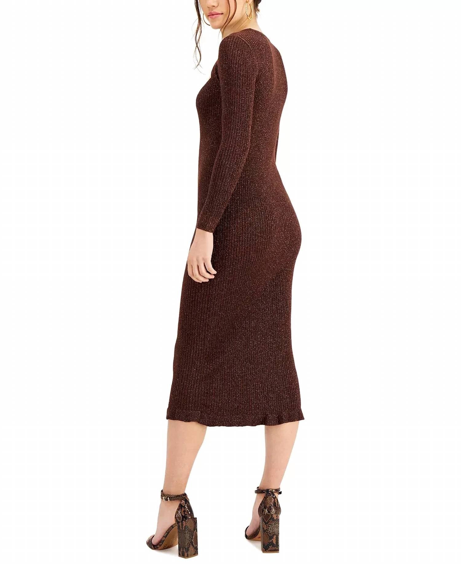 Lucy Paris - Carolyn Glitter Midi Dress