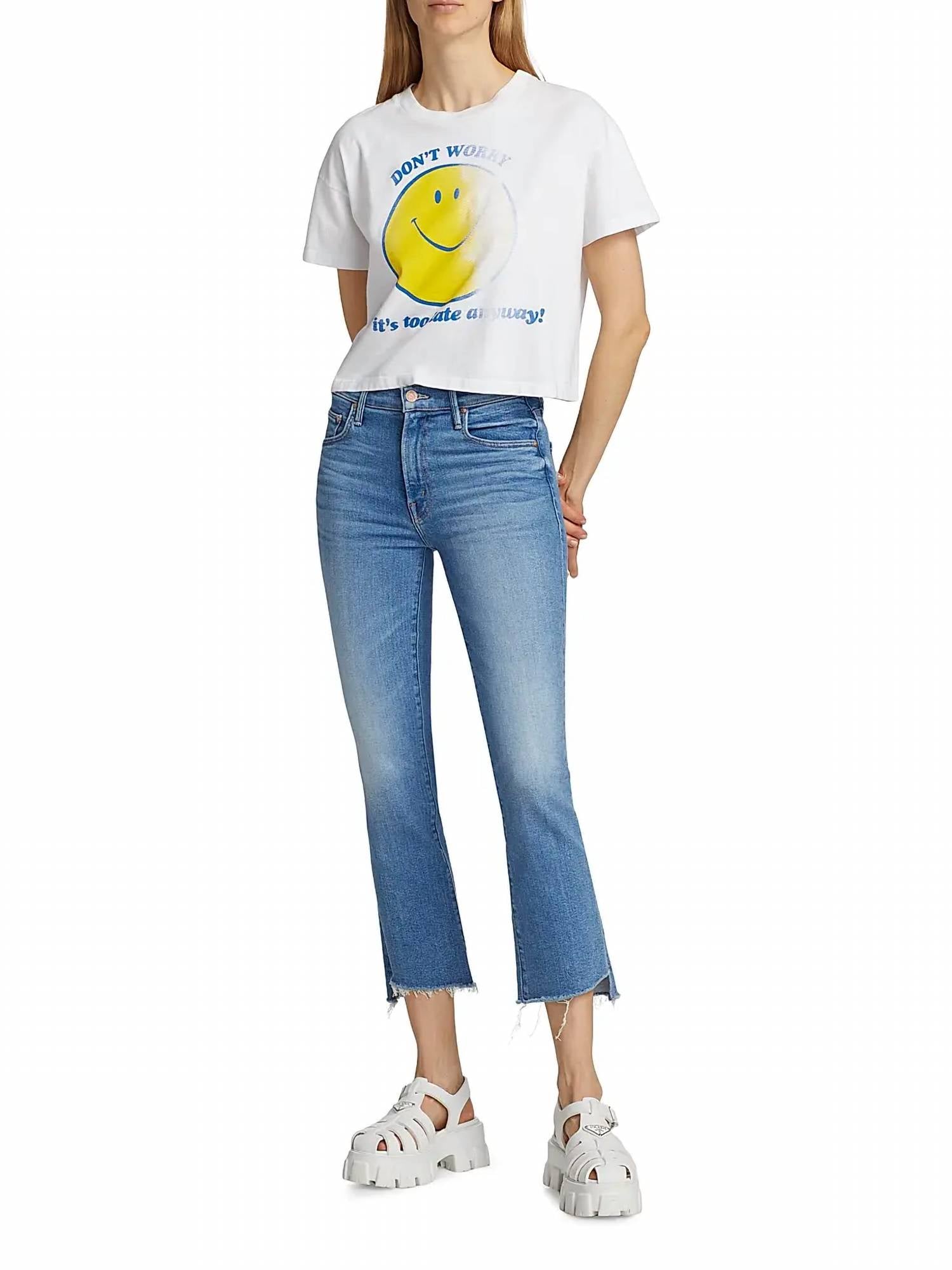 Mother - Insider Crop Step Fray Jeans