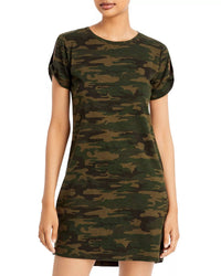 Sanctuary So Twisted T-shirt Dress in green - women's dress