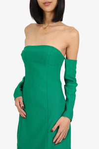 ELLIATT Decor Mini Dress in jade - women's dress - alternate view