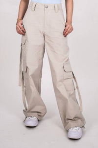 Cotton Candy La - WIDE LEG CARGO PANT