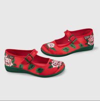 Hot Chocolate Design - Women's Blossom Shine Mary Jane Flat