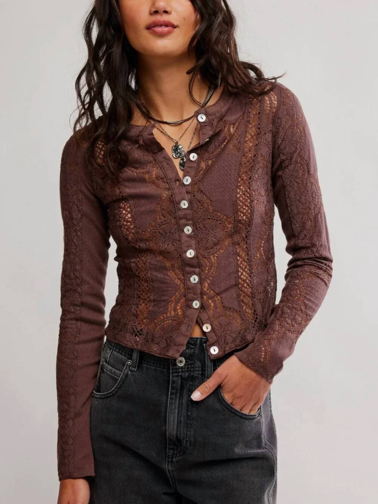 Free People - Chiccory Coffee Top