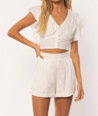 Amuse Society - Comilla Woven Top