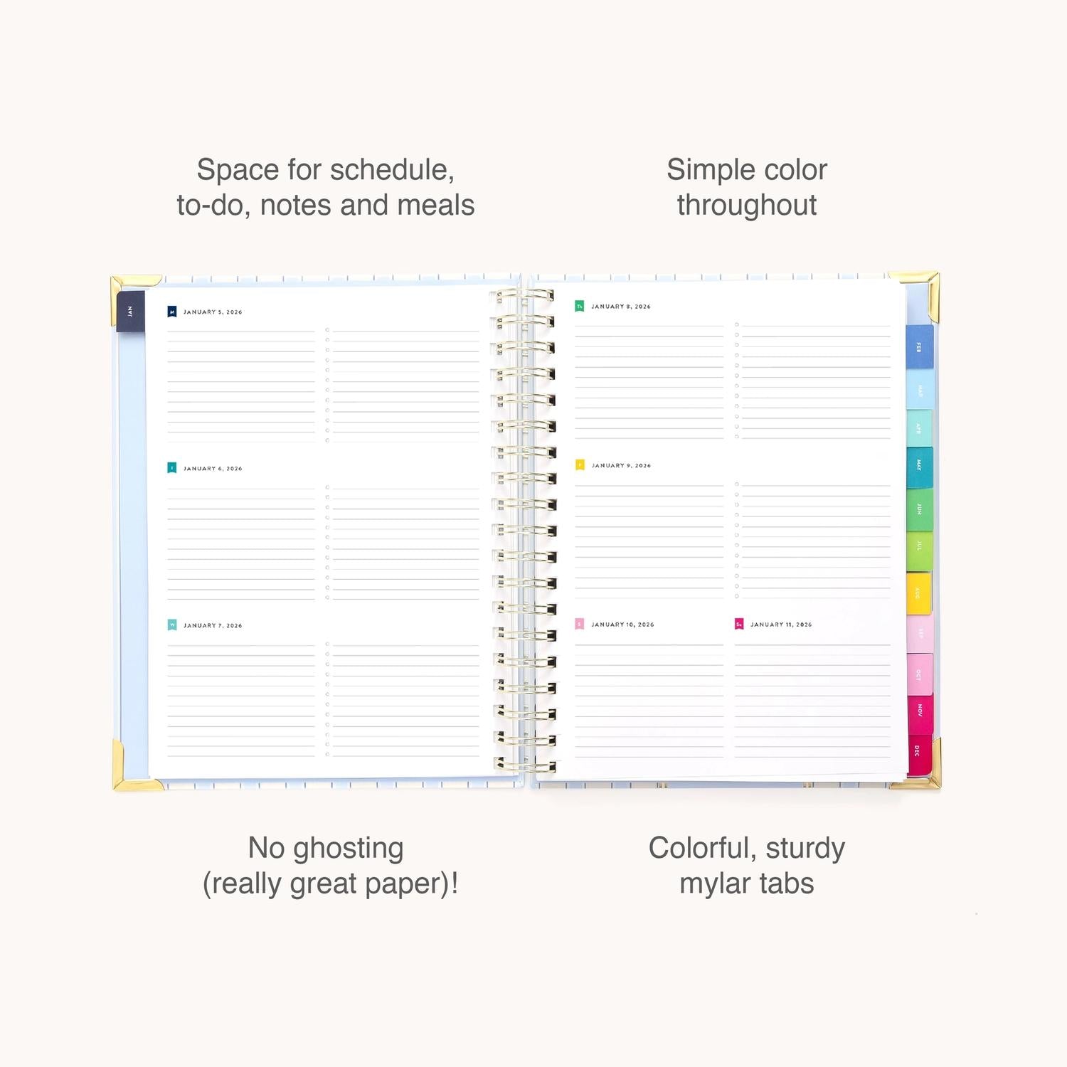 Emily Ley - 2026 Spiral Weekly Simplified Planner