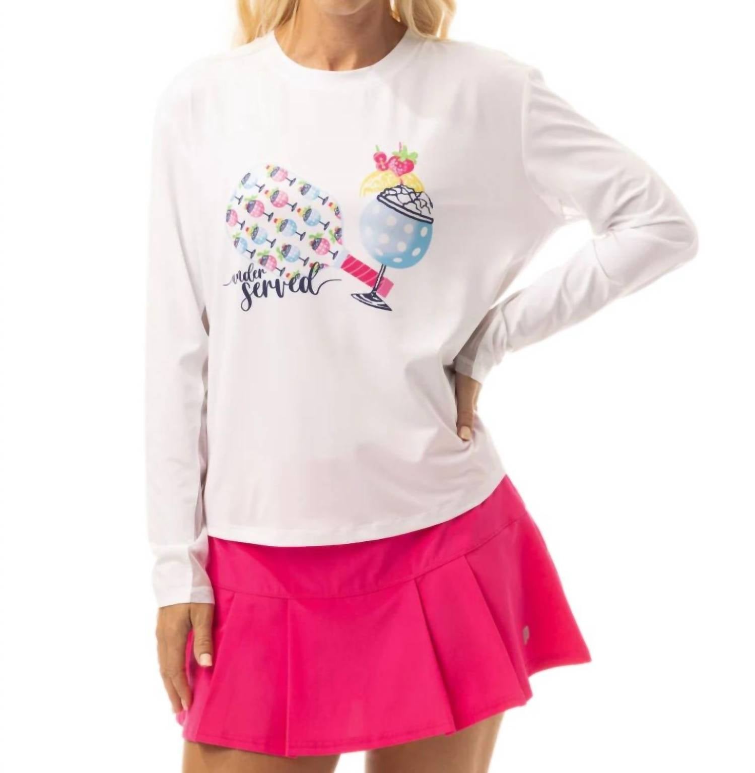 Sansoleil - Sunglow Relaxed Drop Tail Tee