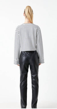 Grey Lab - Pu Slit Leggings