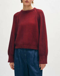 White + Warren - Organic Cotton Plaited Crewneck Top