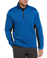 Pga Tour - Men's Micro Jacquard Quarter-zip Pullover Sweatershirt