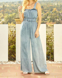 Mystree - Washed Tencel Jumpsuit