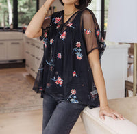 Now N Forever - Best We've Got Embroidered Blouse