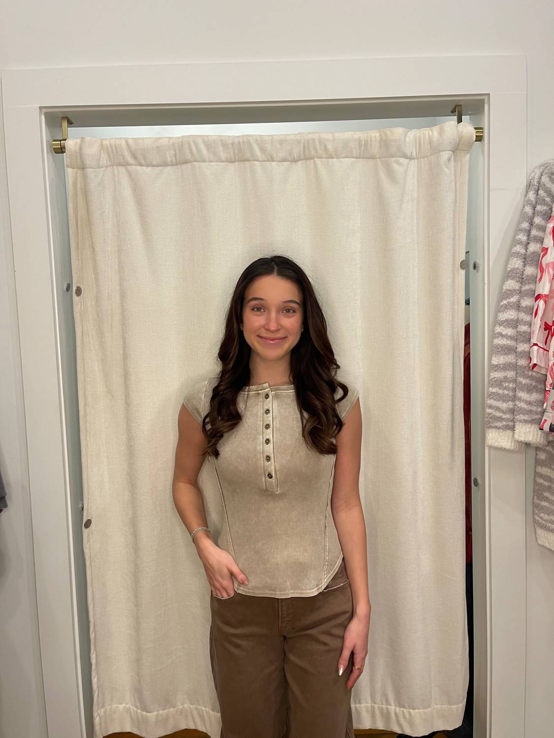 Blu Pepper - Henley Girl Top