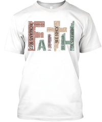 Southern Swank - Women's Retro Faith Scripture Graphic Top
