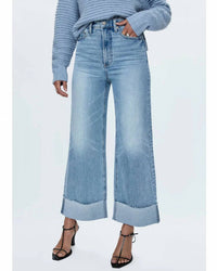 Pistola - Lana High Rise Ultra Wide Cuffed Jeans