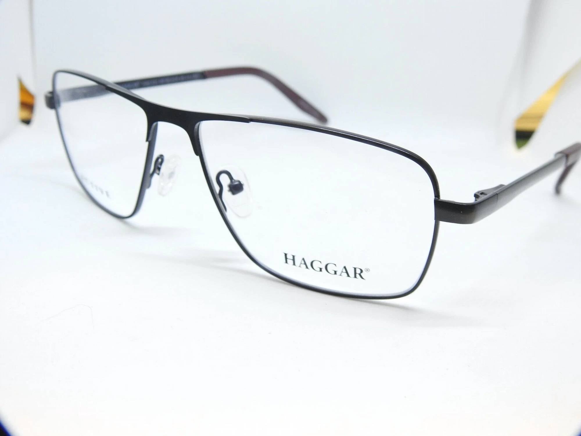 Haggar - Men's Hac121 Rectangle Eyeglasses