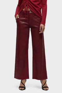 Hudson - Rosie High-Rise Front Yoke Wide Leg Ankle Jean
