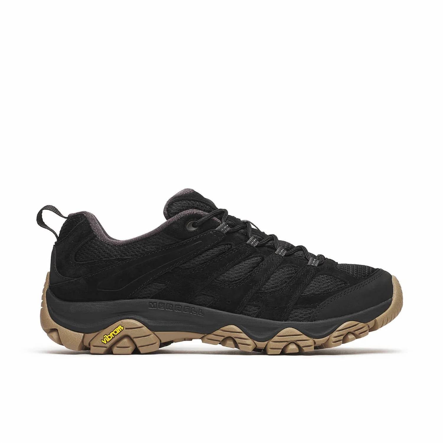 MERRELL Men's Moab 3 Ready Zip Shoes in black - men's shoe