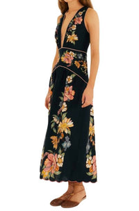 Farm Rio - Maria Floral Midi Dress