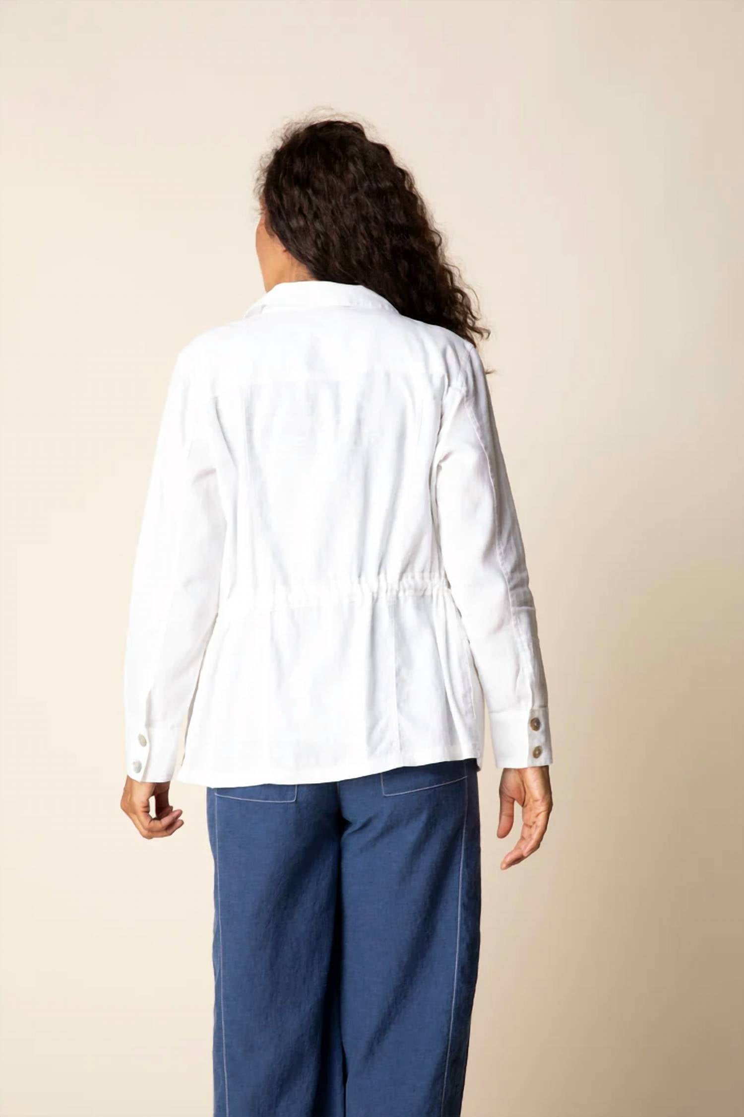 Habitat - Linen Flora Jacket