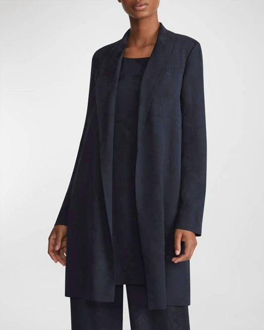 Lafayette 148 - SHAWL COLLAR JACQUARD OPEN FRONT JACKET