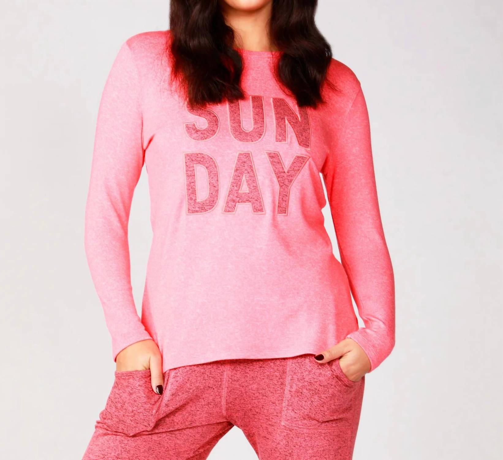 French Kyss - Long Sleeve Sunday Crew Tee