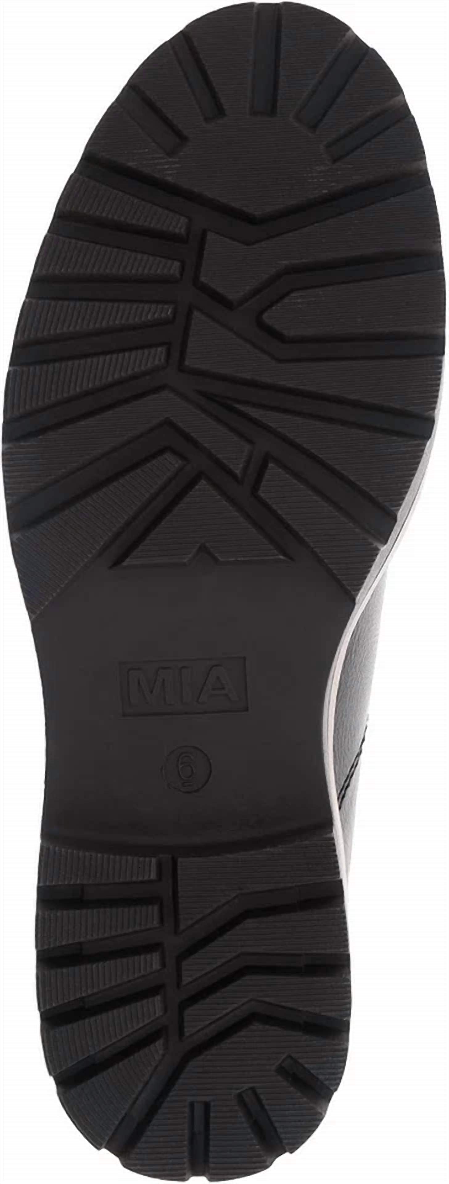 Mia - Women's Symth Combat Wedge Boots
