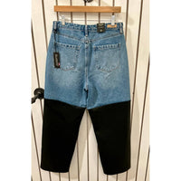 Blanknyc - Women's Denim Jeans With Faux Leather