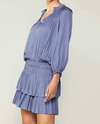 Current Air - Aurelie Pleated Mini Dress