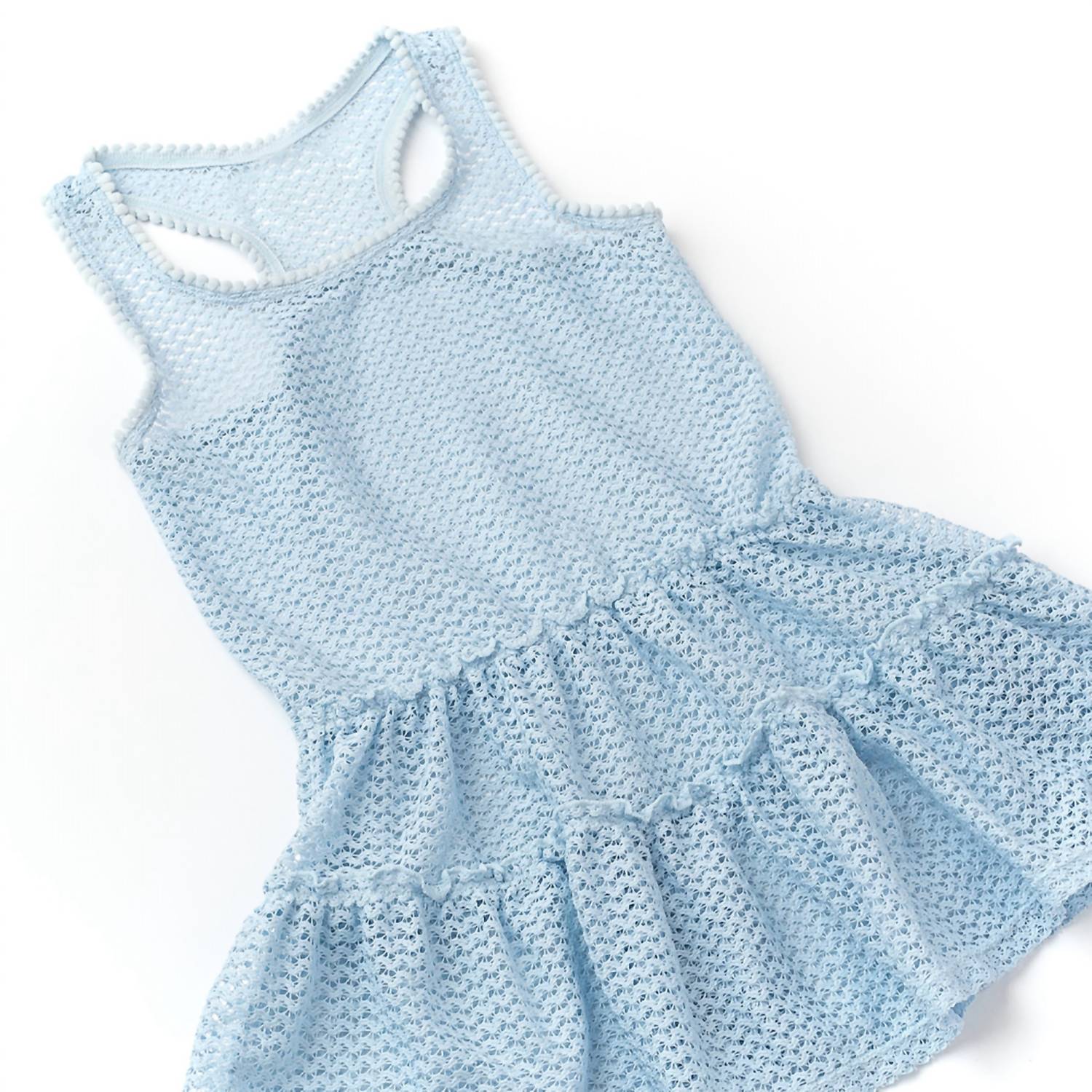 Shade Critters - Girl's Crochet Tank Cover Up Dress