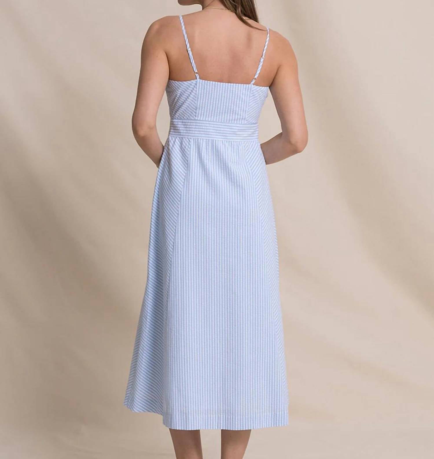 Southern Tide - Cami Seersucker Dress