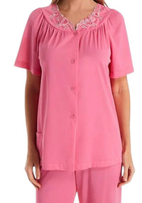 Shadowline Lingerie - Petals Short Sleeve Pajama