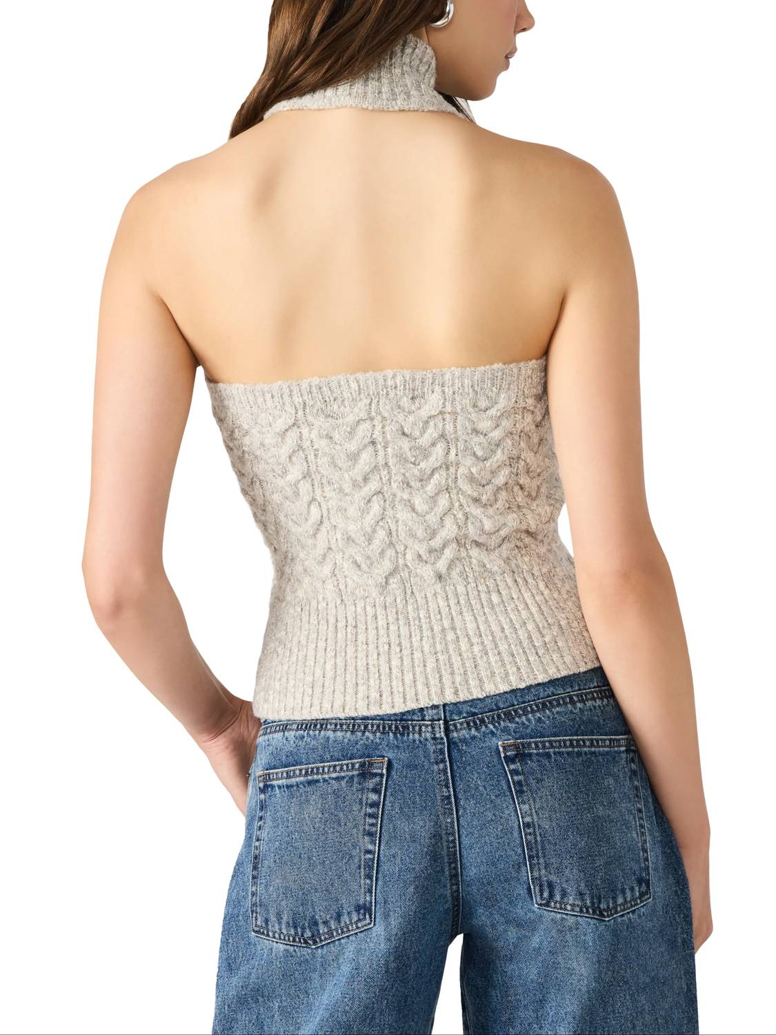 Steve Madden - Shout Praise Halter Neck Sweater