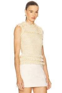 Ulla Johnson - Kassi Knit Tweed Sleeveless Top