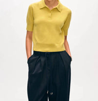 White + Warren - Cashmere Polo Top