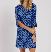 Jude Connally - Megan V-neck Mini Dress