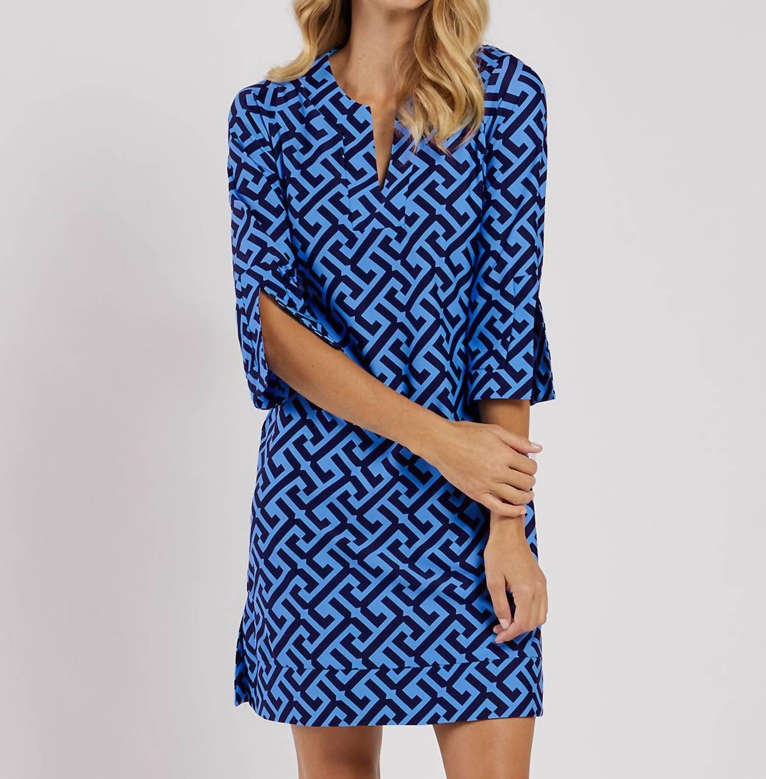 Jude Connally - Megan V-neck Mini Dress