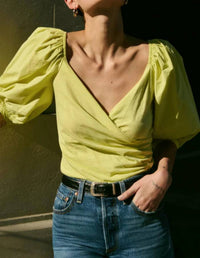 Nation Ltd - Marie-lou V-neck Top