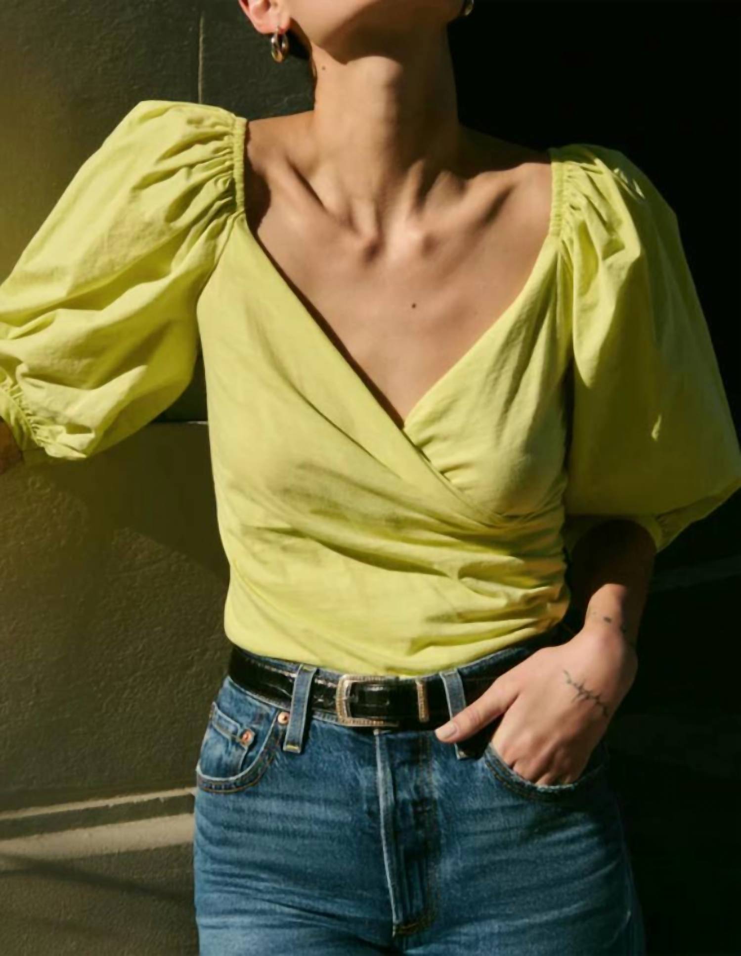 Nation Ltd - Marie-lou V-neck Top