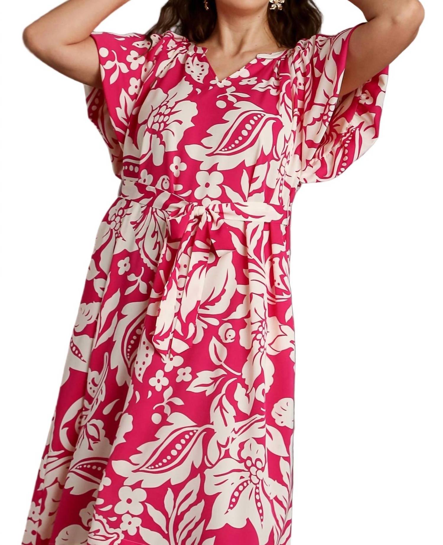 Umgee - Two Tone Midi Dress