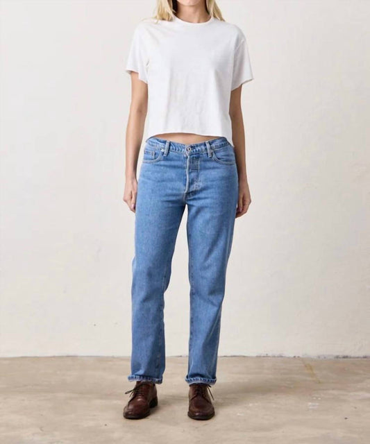 Nsf - Owen Mid Rise Slouchy Straight Jean