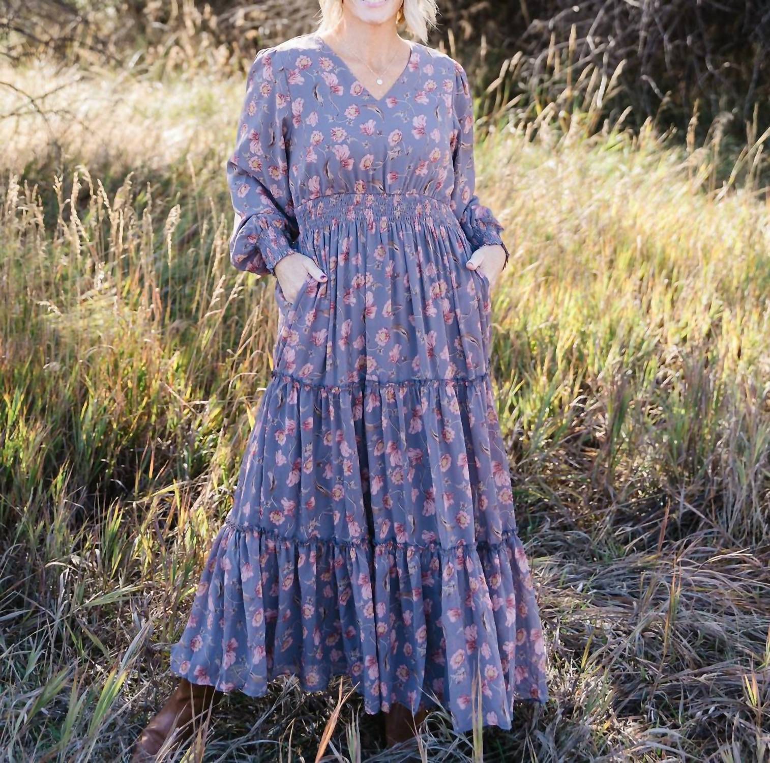 Mikarose Jacey Maxi Dress in gray - women's dress