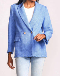 PINK MARTINI Sierra Jacket in blue - women's jacket - alternate view