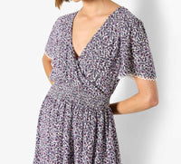 APRICOT Ditsy Print Dress in purple - women's dress - view 4
