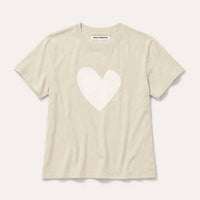 KERRI ROSENTHAL Suke Love Lessons Tee in canyon-natural - women's tee - detail view
