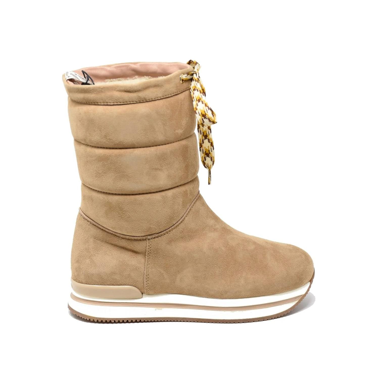 Hogan - Women's H222 Shearling Lining Puffer Boot
